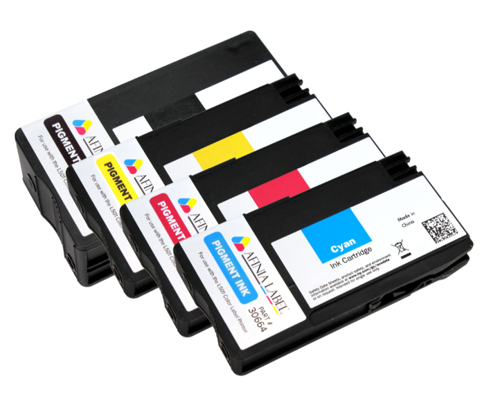 Afinia L501 / L502 4-Pack Pigment Ink (CMYK)